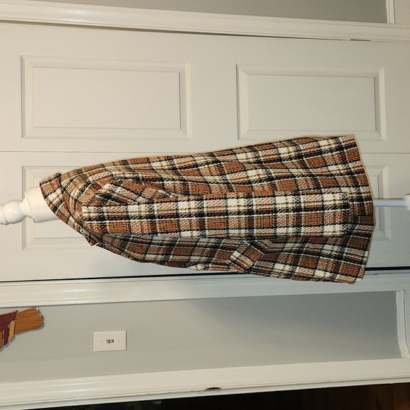 NWT Mystree plaid coat - Picture 2 of 9